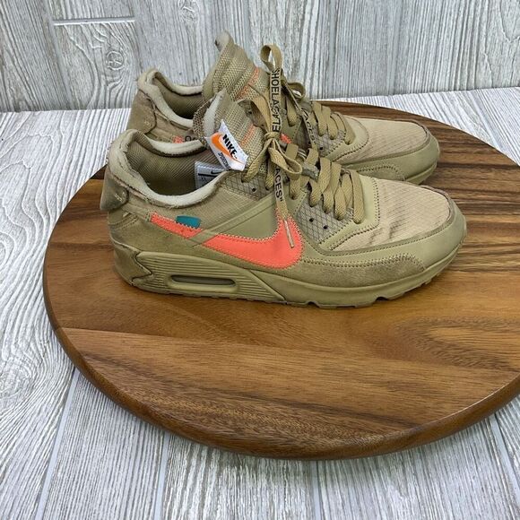 Nike Air Max 90 Men\'s Size 8.5 Off White Desert Ore Sneakers main image 6